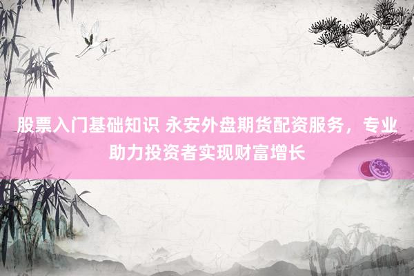 股票入门基础知识 永安外盘期货配资服务，专业助力投资者实现财富增长